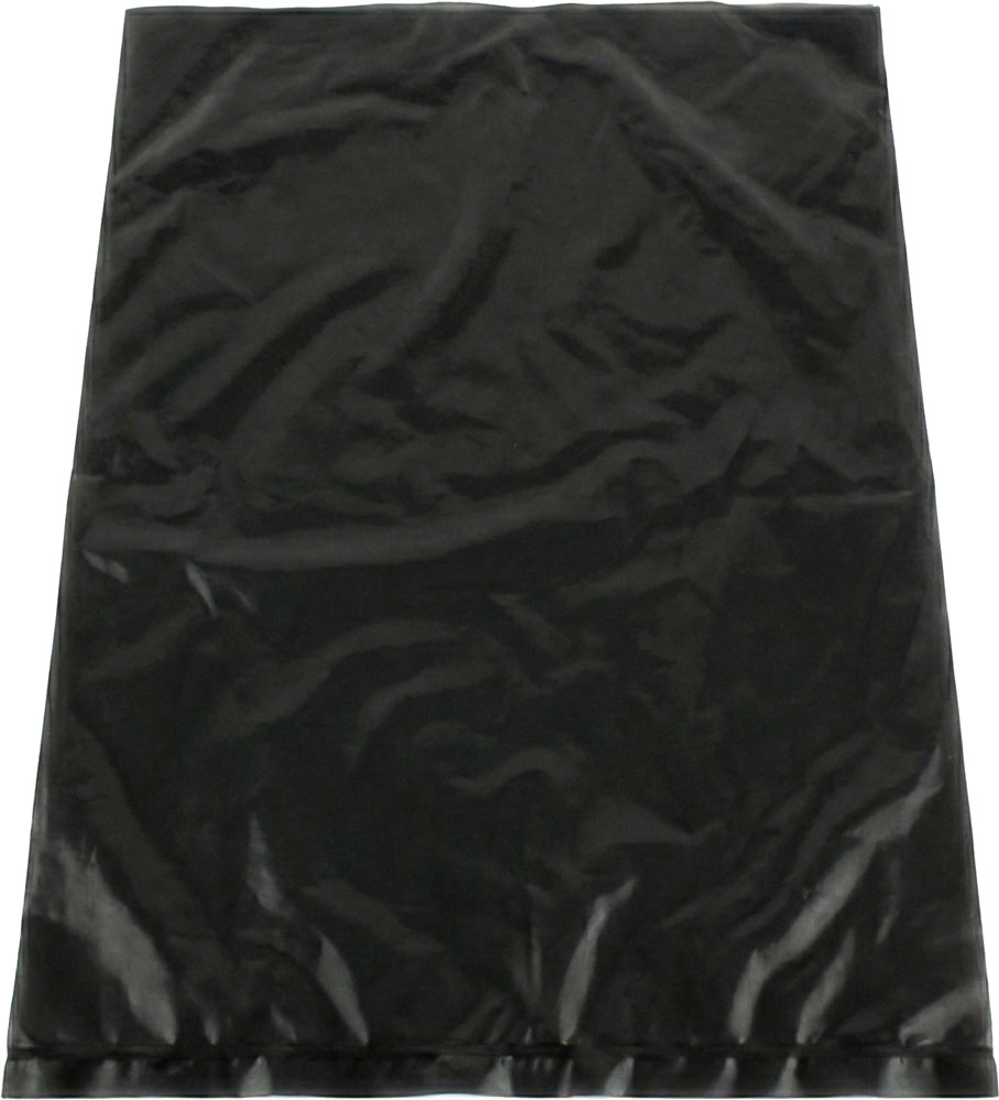 8 in. x 10 in. Black Flat Poly Bags