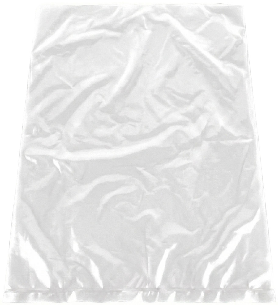 8 in. x 10 in. White Flat Poly Bags