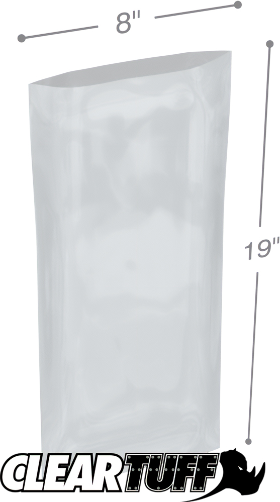 8 x 19 2 mil Poly Bags 8 x 19 2 mil Poly Bags