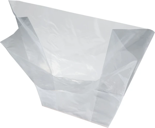 8x4x15 1 Mil Gusseted Poly Bags Open Top Side Gusset Open Top and Side Gusset of 8 x 4 x 15 .001 Plastic Gusseted Bags