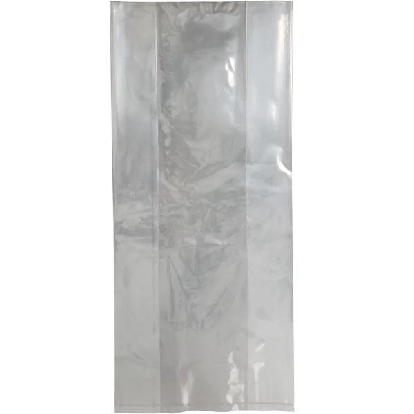 8 x 4 x 18 2 Mil Gusseted Poly Bag 8 x 4 x 18 2 Mil Physical Gusseted Poly Bag