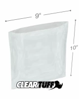 Clear 9 x 10 1 mil Poly Bags