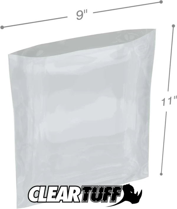 9 x 11 2 mil Poly Bags 9 x 11 2 mil Poly Bags