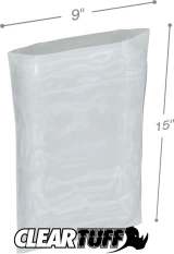 Clear 9 x 15 3 mil Poly Bags