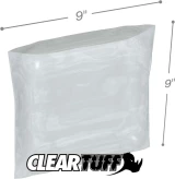 Clear 9 x 9 3 mil Poly Bags