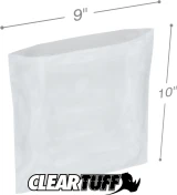 Clear 9 x 10 2 mil Poly Bags