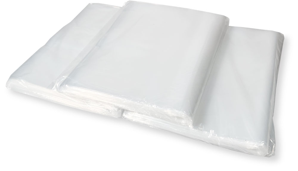 Inner Packs of 1.25 Mil 9 x 12 Plastic Bags