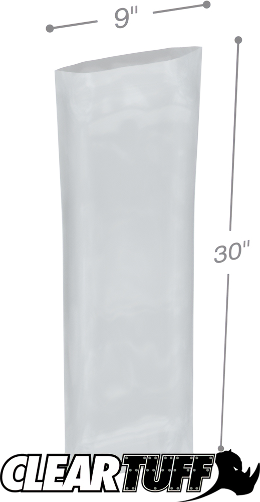 9 x 30 2 mil Poly Bags
