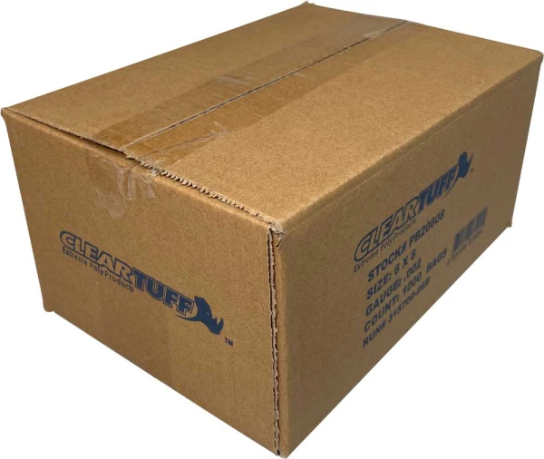Master Pack 2 Mil Poly Bags Master Packed 2 Mil Poly Bags