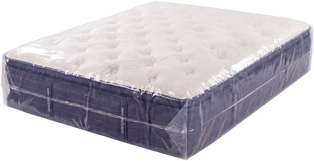 60 x 12 x 90 Gusseted Poly Queen Mattress Bags