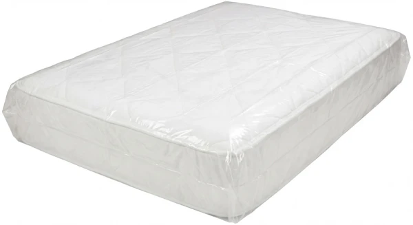 54 x 8 x 90 Gusseted Poly Mattress Bags