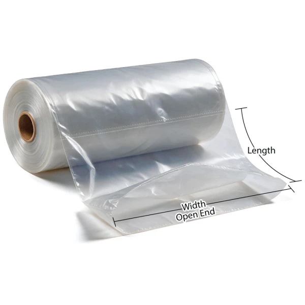 Open End Poly Furniture Bags on Rolls Illustration Open End Poly Furniture Bags on Rolls Illustration