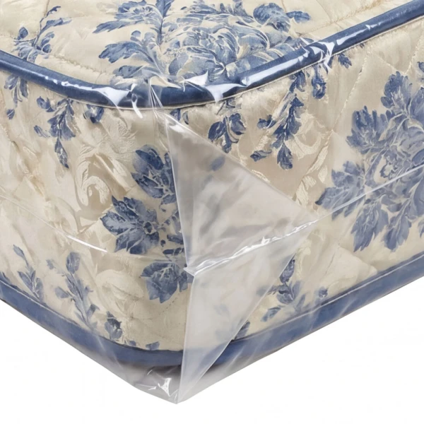 Heavy Duty Twin Mattress Bags 39x9x90 9 Inch Side Gusset 9 Inch Side Gusset of a 39 x 9 x 90 Heavy Duty Twin Mattress Bags 39x9x90