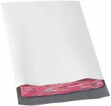 White 10x13 Gusseted Expansion Poly Mailers - 100/Pack