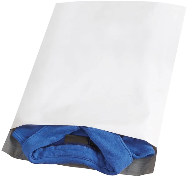 11 x 13 + 2 Gusseted Expansion Poly Mailers White 11x13+2 Gusseted Expansion Poly Mailers