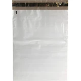 12 x 15.5 Poly Mailers with Tear Perforation View of Shorter Side of Bag