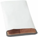 White 15x20+4 Gusseted Expansion Poly Mailers - 100/Pack