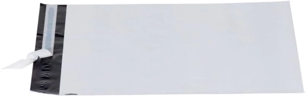 19 x 24 standard poly mailers in 100 Pack Quantity White 19 x 24 Standard Poly Mailers with silver inside