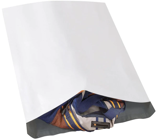 26 x 28 +5 Gusseted Expansion Poly Mailers White 26x28+5 Gusseted Expansion Poly Mailers