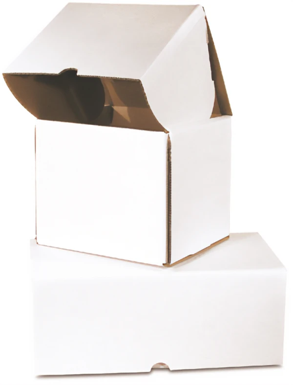 7.125 x 6.625 x 6.5 Outside Tuck Mailer White 7.125 x 6.625 x 6.5 Outside Tuck Mailer