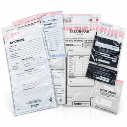 Plastic Security Bags for Money and Coins