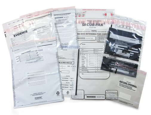 Plastic Security Bags for Money and Coins