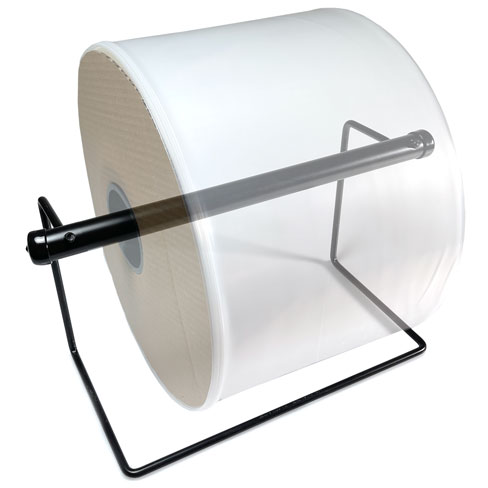 12 inch Poly Tubing Dispenser with Transparent Poly Tubing