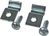 Screws and Clips for 12 inch Poly Tubing on Roll Dispenser