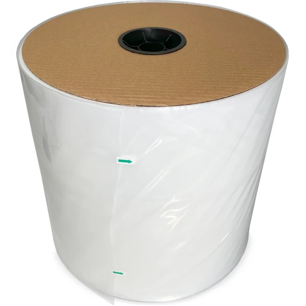 12 Inch 4 Mil Poly Tubing on Roll Roll of 12 x 1100 4 Mil Clear Poly Tubing