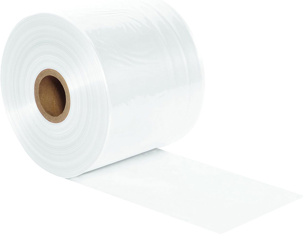 Clear 12 x 2900 1.5 Mil Poly Tubing on Roll