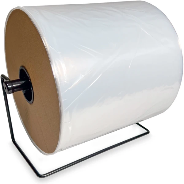 12 x 2,200 2 Mil Poly Tubing on Roll 12 x 2200 2 mil Poly Tubing on Rolls on Dispenser