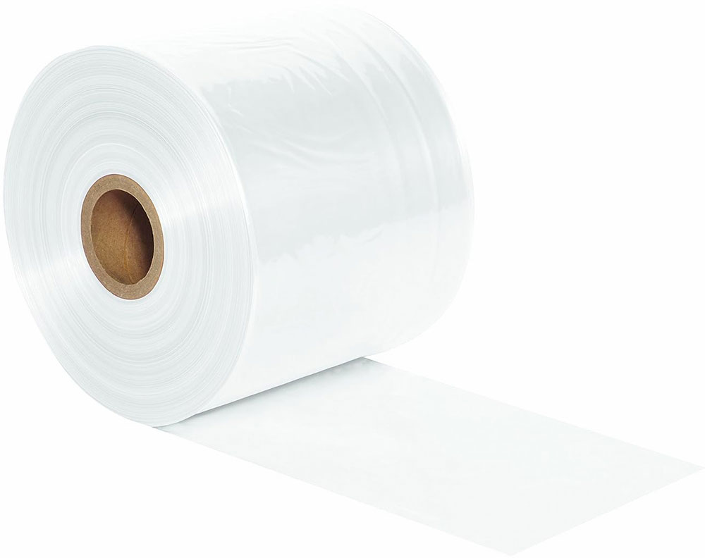 Clear 16 x 2900 1.5 Mil Poly Tubing on Roll