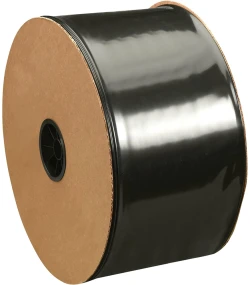18" x 725' 6 Mil Black Poly Tubing on Roll