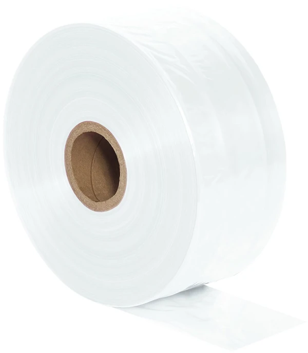 2.5 x 2900 1.5 Mil Poly Tubing on Roll Clear 2.5 x 2900 1.5 Mil Poly Tubing on Roll
