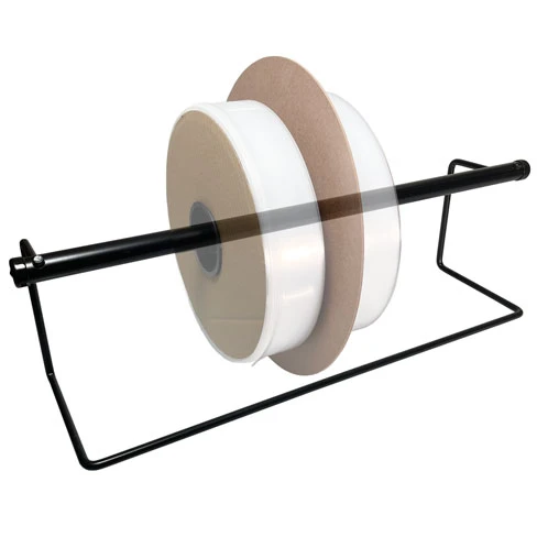 24 inch Poly Tubing Dispenser 24 inch Poly Tubing Dispenser with transparent poly Tubing rolls and dividers