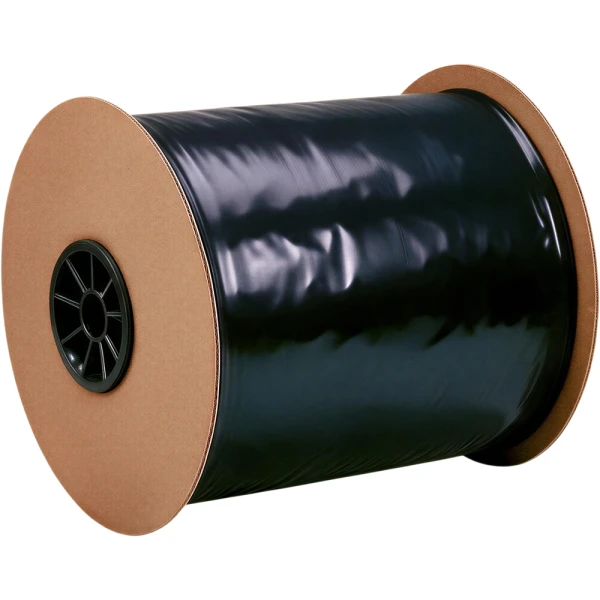24 x 725 4 Mil Black Polyethylene Tubing on Roll