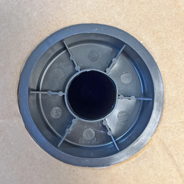 3 Inch Core of 24 x 1475 2 Mil Clear Poly Tubing on Roll