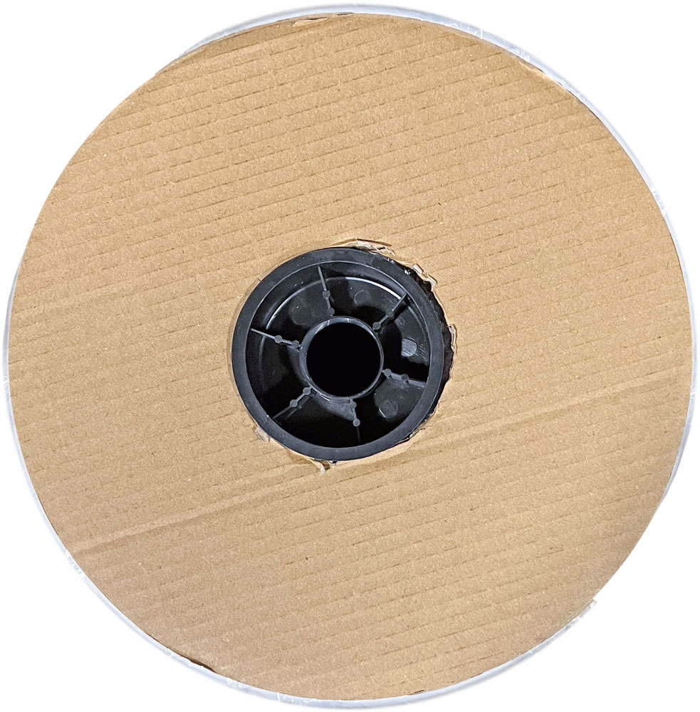 3 Inch Core of 36 x 750 feet 4 Mil Clear Poly Tubing on Roll