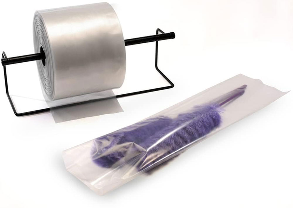 Clear 3 x 2000 1.5 Mil Poly Tubing on Rolls