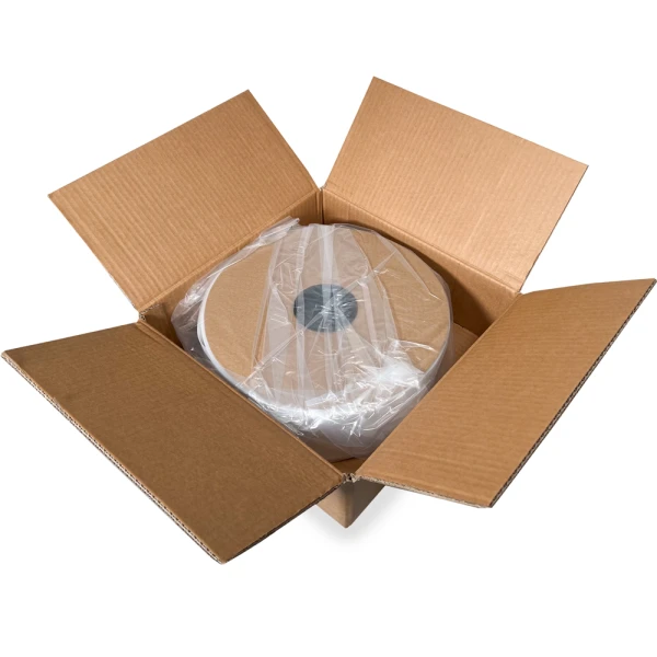 4 4 Mil Poly Tubing on Roll Case Case of 4 x 1100 4 Mil Clear Poly Tubing on Roll