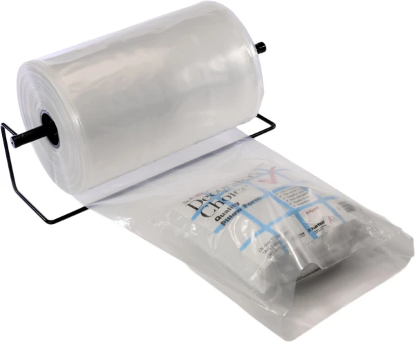 4 x 4000 .0015 Poly Tubing on Rolls 4 x 4000 1.5 Mil Poly Tubing on Rolls