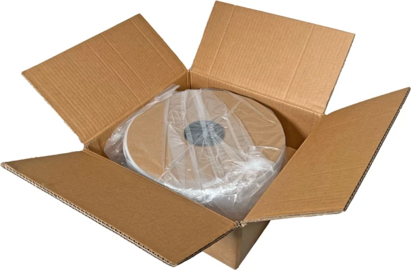 Case of 4.5x1100 4 Mil Poly Tubing 4.5 x 1100 Clear Poly Tubing Case