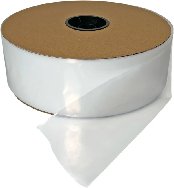 4.5x1100 4 Mil Poly Tubing on Side Unwinding 4.5 x 1100 Clear Poly Tubing Unwinding