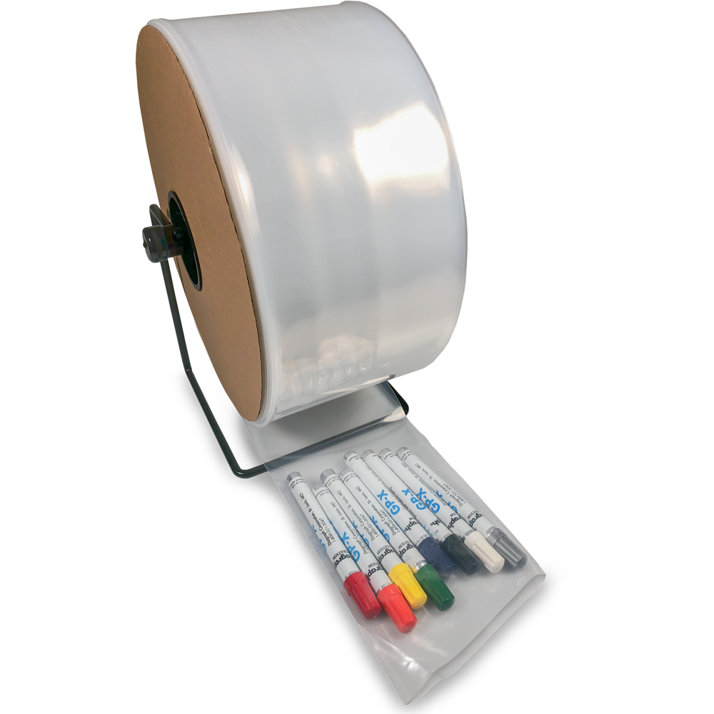 6 in x 1100 ft 4 Mil Clear Poly Tubing on Roll