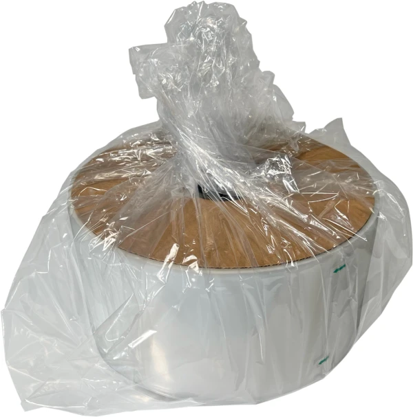 6 Inch 4 Mil Poly Tubing on Roll 6 in x 1100 ft 4 Mil Clear Poly Tubing on Roll Inner Pack
