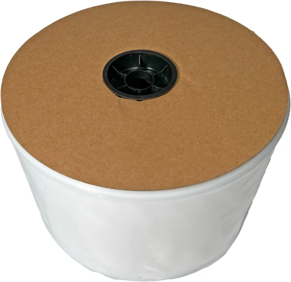 8 Inch 4 Mil Poly Tubing on Roll 8x1100 4 Mil Clear Poly Tubing on Roll