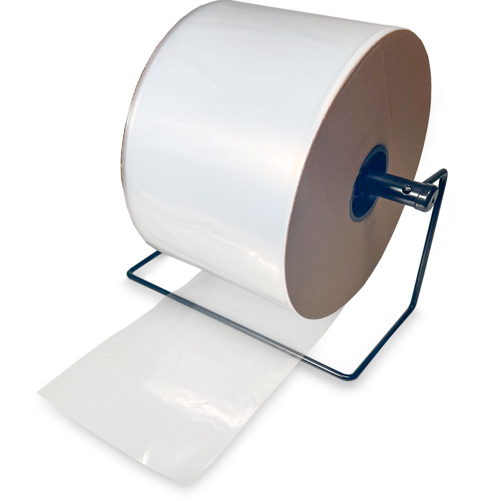 8 x 2200 2 Mil Clear Poly Tubing on Roll