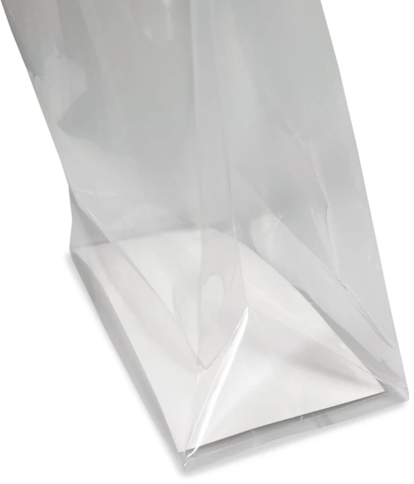 10 x 5 x 10 Polypropylene Bag with Handles Side Gusset Side Gusset of 10 x 5 x 10 Polypropylene Bag with Handles