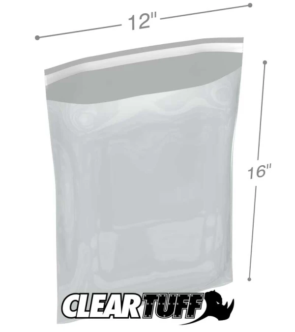 12 x 16 1.5 mil resealable polypropylene bags 12 x 16 1.5 mil resealable polypropylene bags