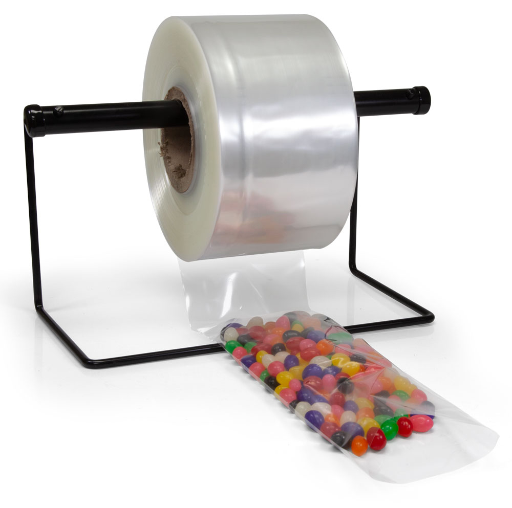 4 in x 1000 ft 2 mil Crystal Clear Polypropylene Tubing